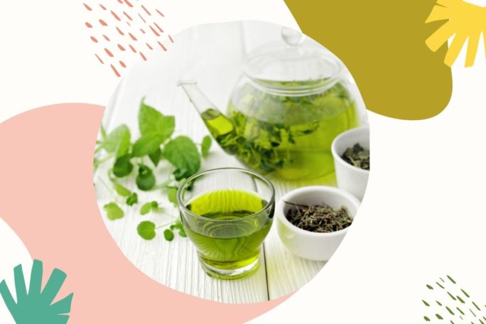 zielona herbata w naturalnych kosmetykach