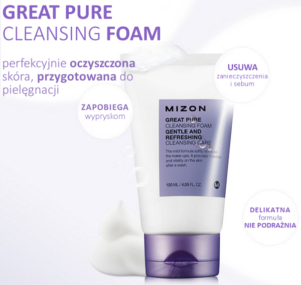 Mizon Great Pure Cleansing Foam Mizon Great Pure Cleansing Foam